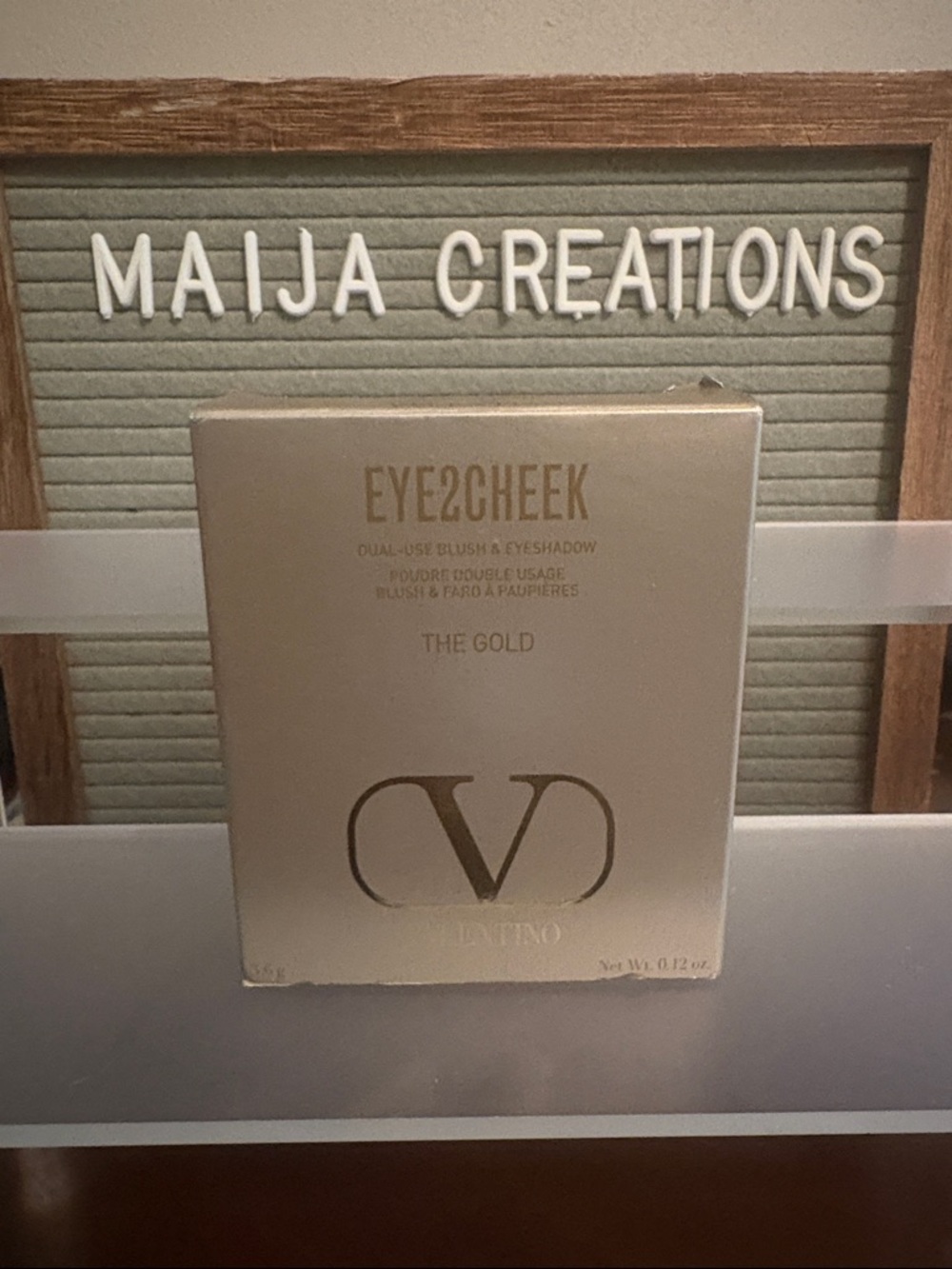 Valentino Eye2Cheek Dual-Use Palette in Sweet Coral